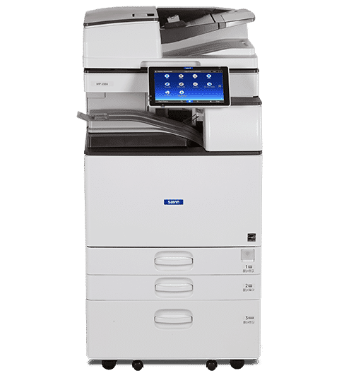 Savin MP 3555 Black and White Laser Multifunction Printer 5