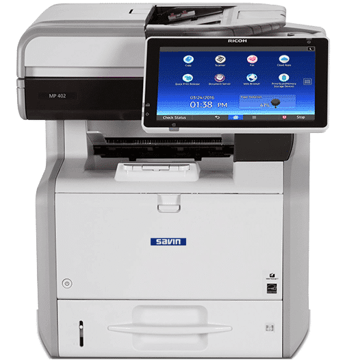 Savin MP 402SPF Black and White Multifunction Printer 5