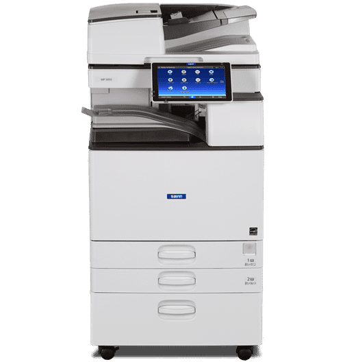 Savin MP 5055 Black and White Laser Multifunction Printer 5