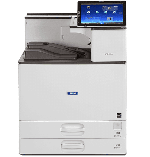 Savin SP 8400DN Black and White Laser Printer 5