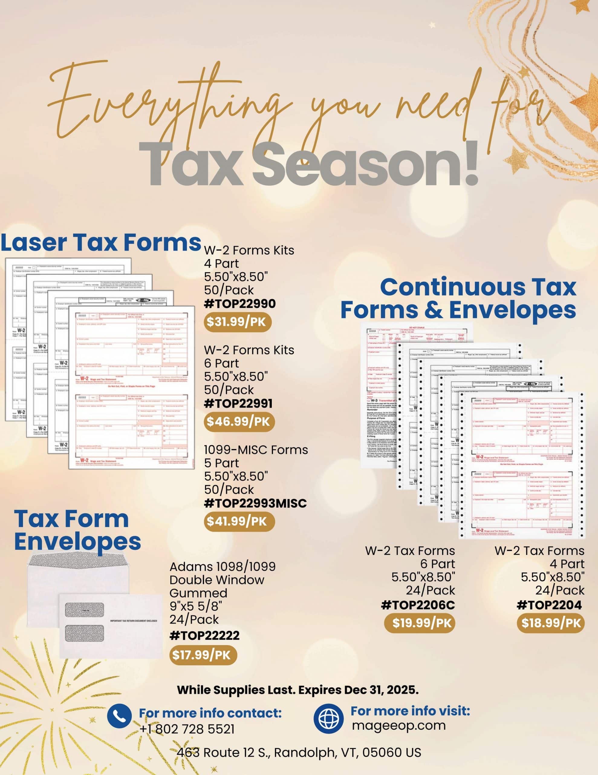 CALENDARS_TAX FORMS 2026_2 HOME 2