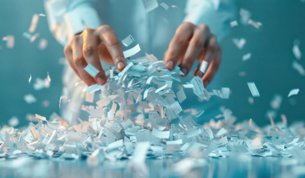 Hands-Free Security: Meet the Fellowes® AutoMax™ 100MA Auto Feed Shredder