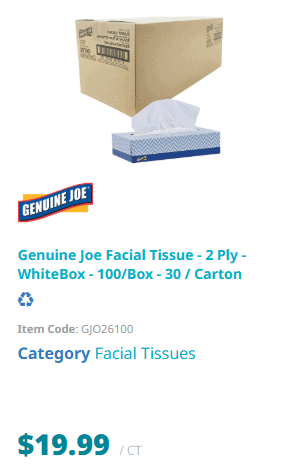 genuine-joe-facial-tissues