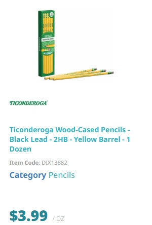 pencils