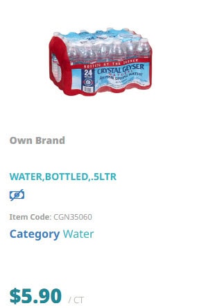 water